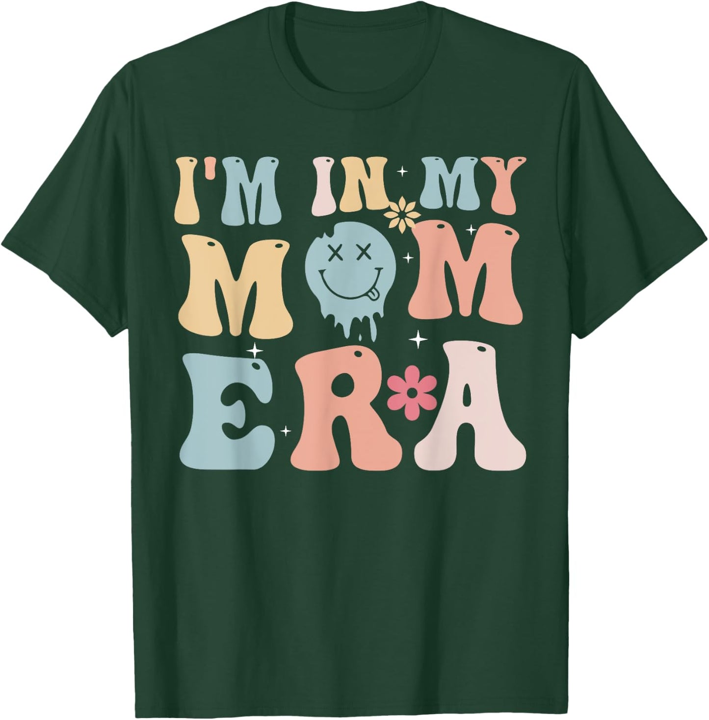Groovy Retro I'm In My Mom Era T-Shirt - T-Shirt | Forest