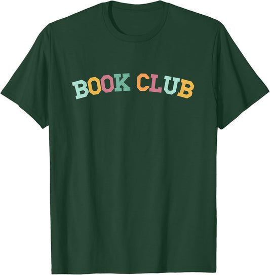 Book Club, University Style Bookish T-Shirt - T-Shirt | Forest