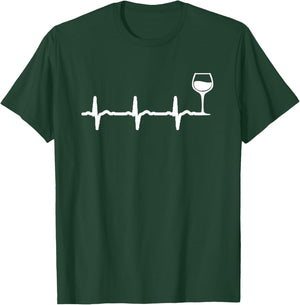 Lifeline Wine Shirt - Funny Wine Shirt T-Shirt - T-Shirt | Forest