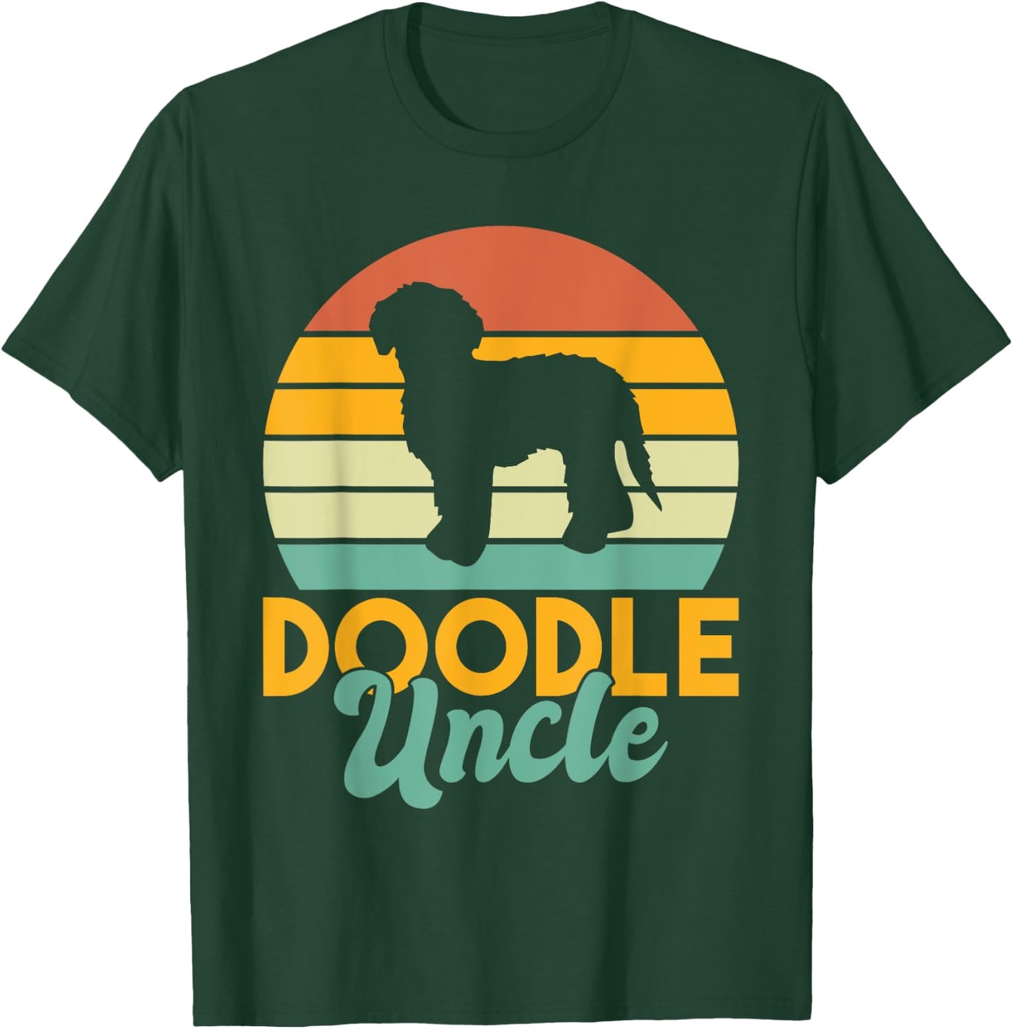 Golden Doodle Uncle T-Shirt - T-Shirt | Forest