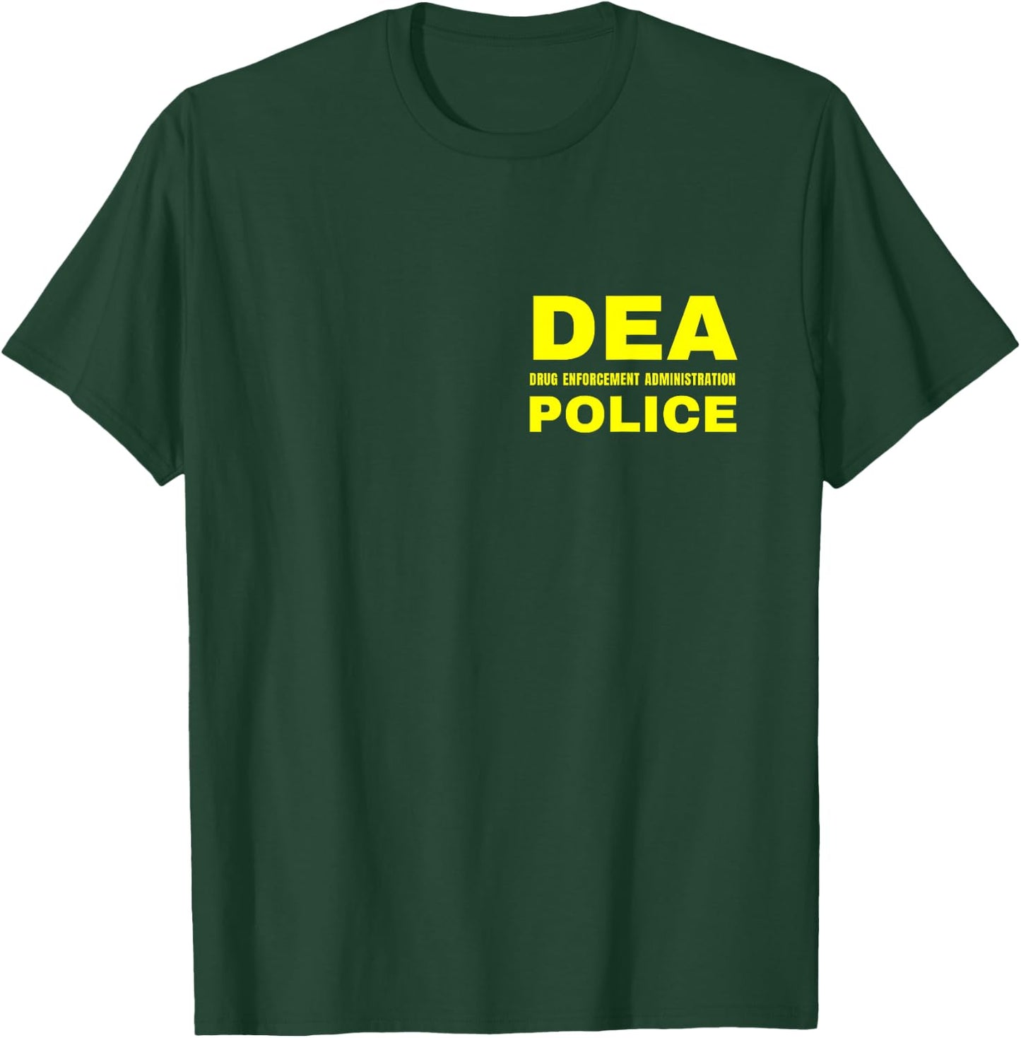 DEA Police Agent Officer Enforcement Administration T-Shirt - T-Shirt | Forest