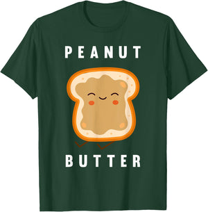 Peanut Butter And Jelly Best Friend Matching T-Shirt - T-Shirt | Forest