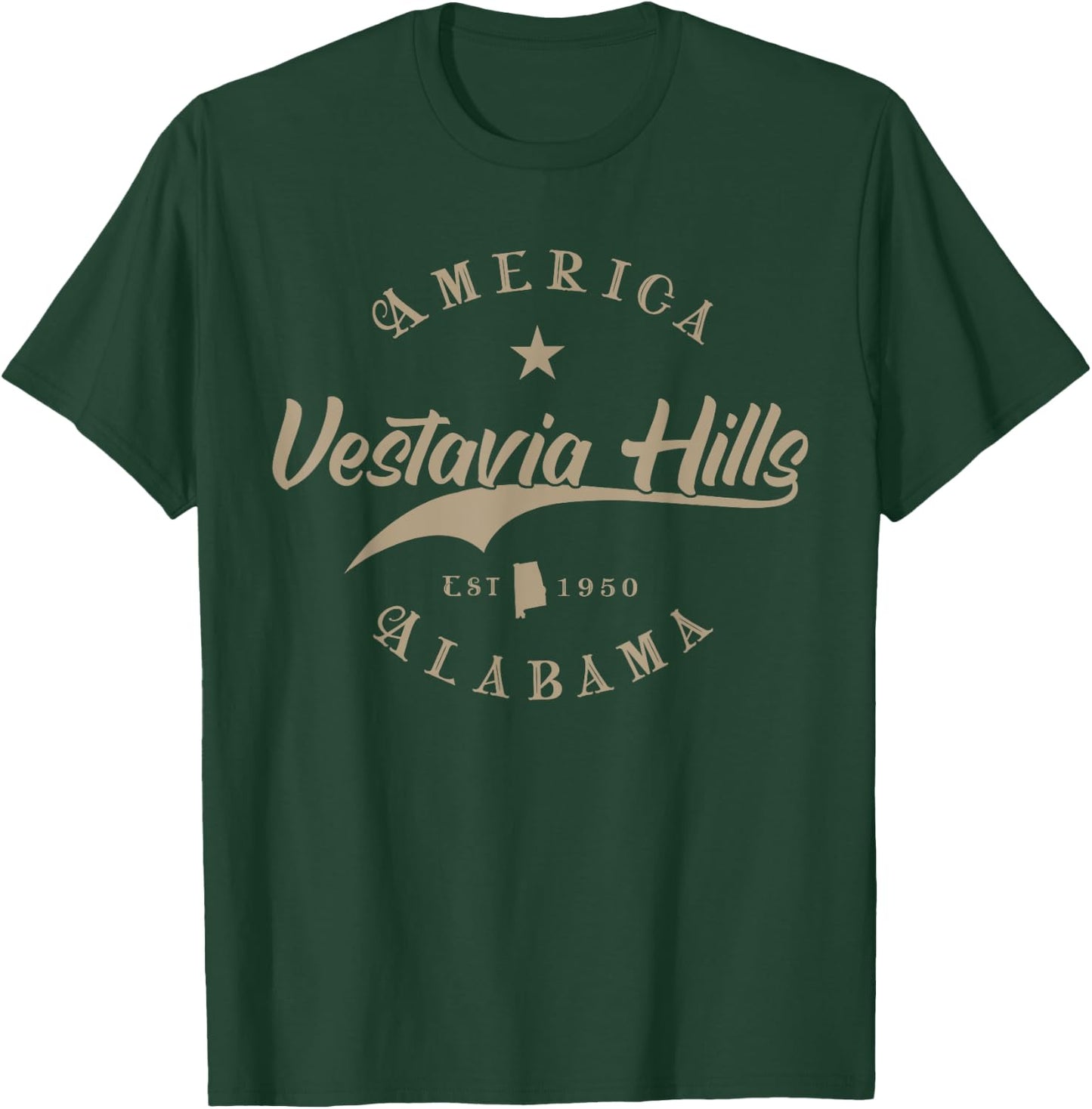 Vestavia Hills AL | Alabama T-Shirt - T-Shirt | Forest