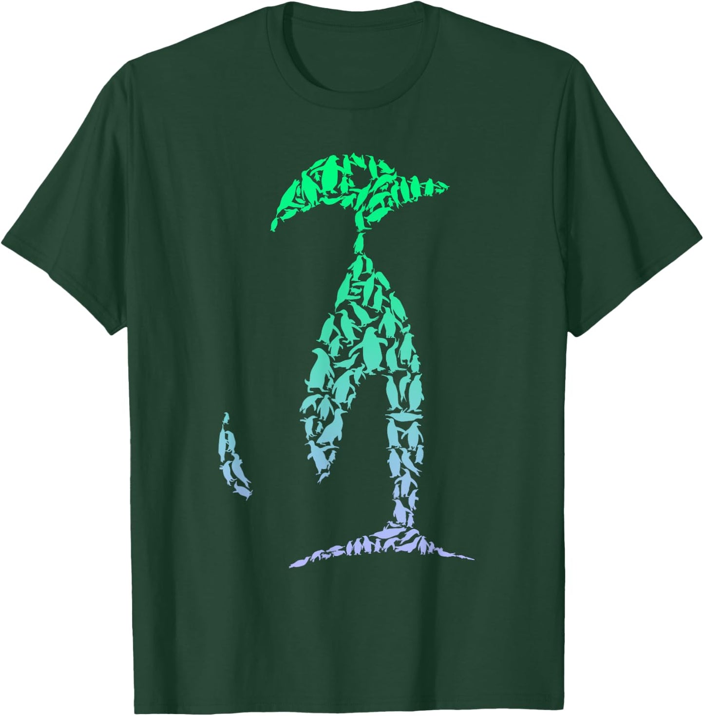 Boys Penguin Shirts Silhouette Penguins | Boys Penguin T-Shirt - T-Shirt | Forest