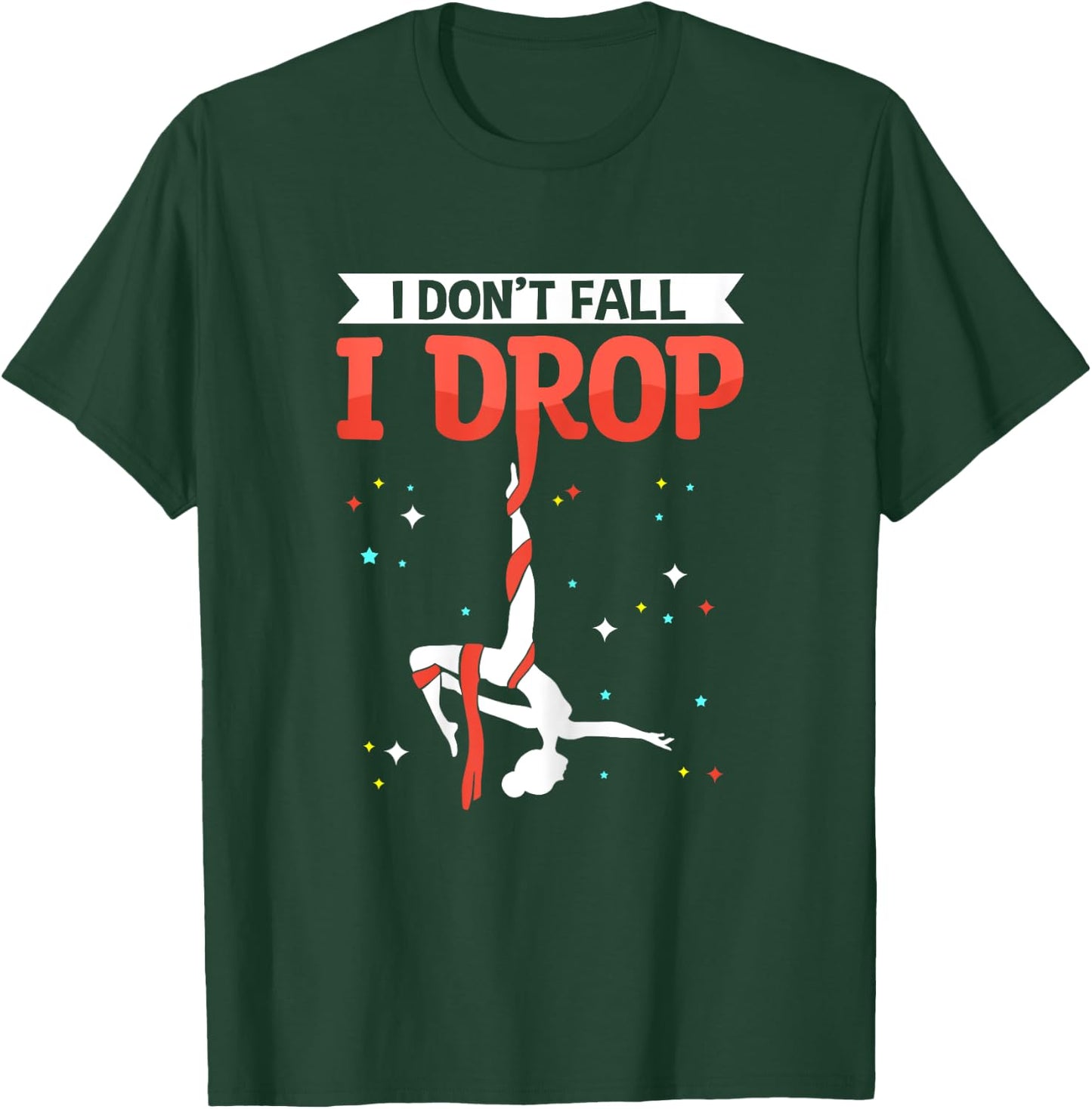 Aerialist Aerial Yoga & Aerial Silks T-Shirt - T-Shirt | Forest