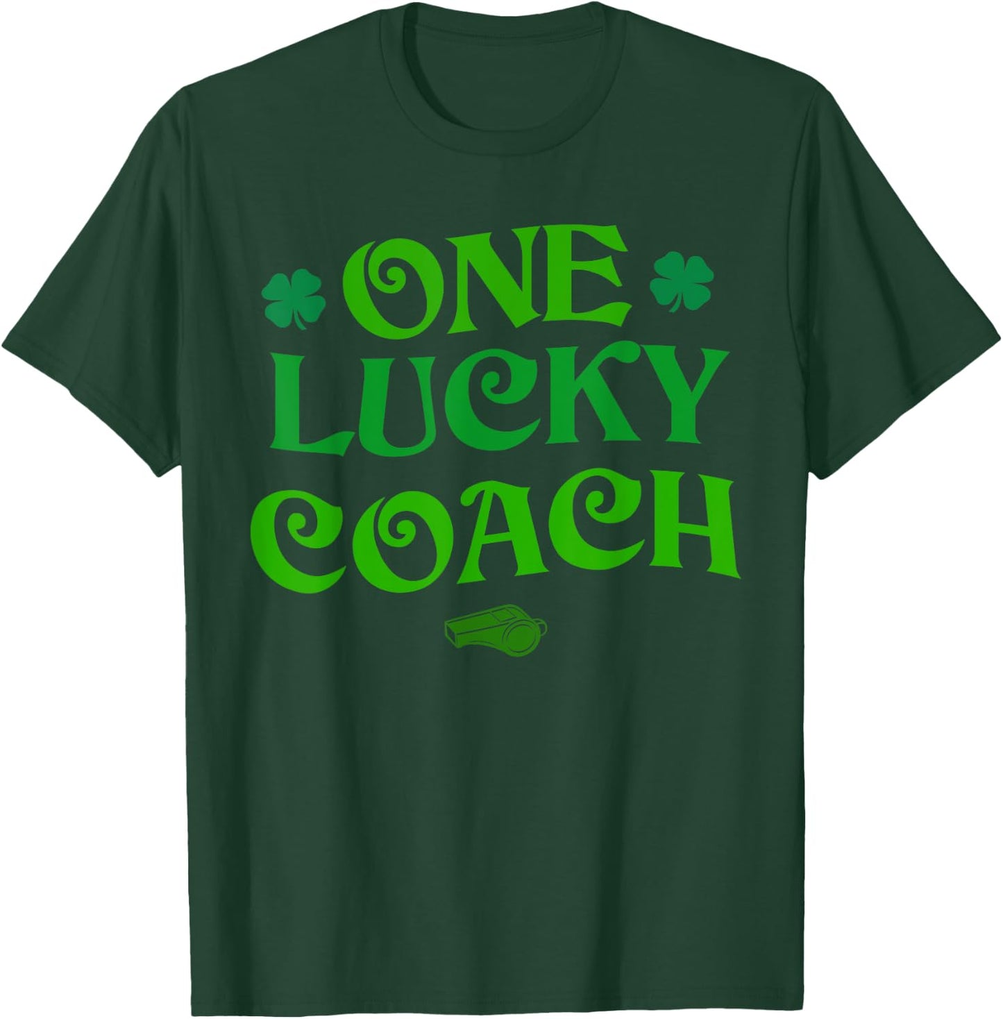 One Lucky Coach T-Shirt - T-Shirt | Forest