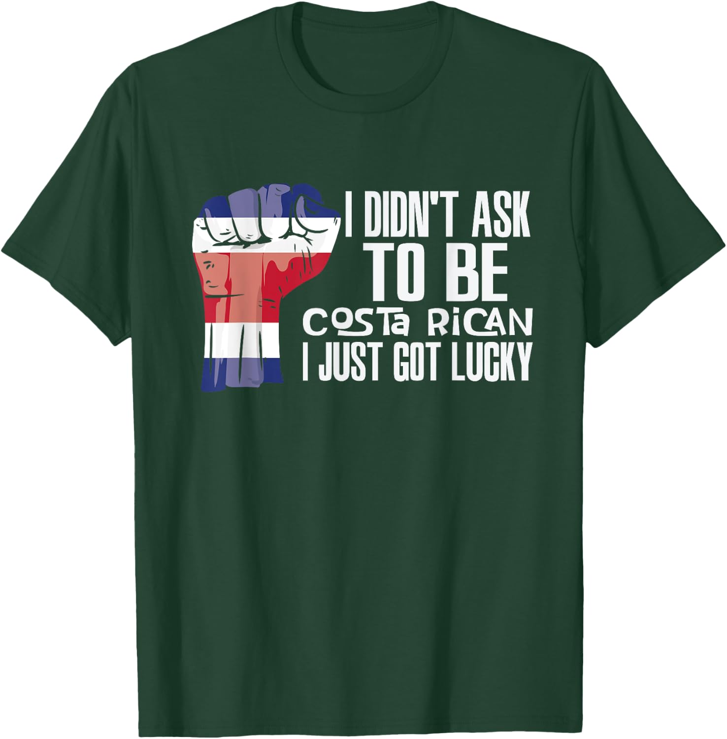 Costa Rican Costa Rica Flag Grown Costa Rican Roots Patriot T-Shirt - T-Shirt | Forest