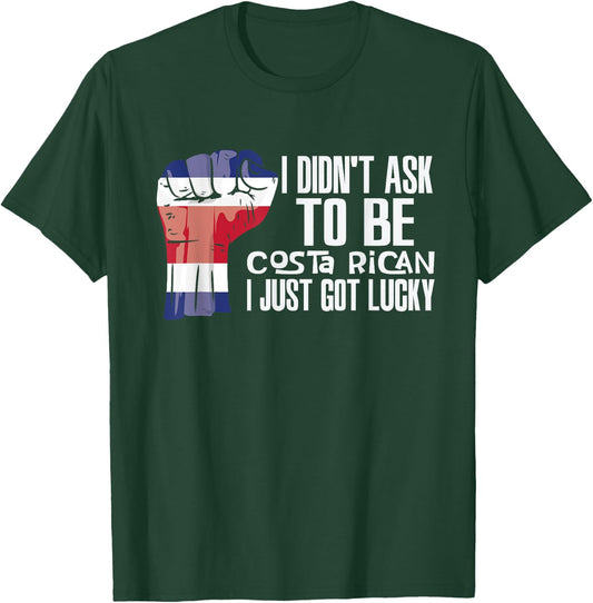 Costa Rican Costa Rica Flag Grown Costa Rican Roots Patriot T-Shirt - T-Shirt | Forest