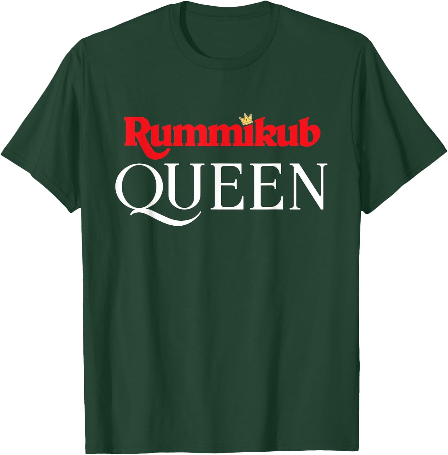 Rummikub Queen Player Fan T-Shirt - T-Shirt | Forest