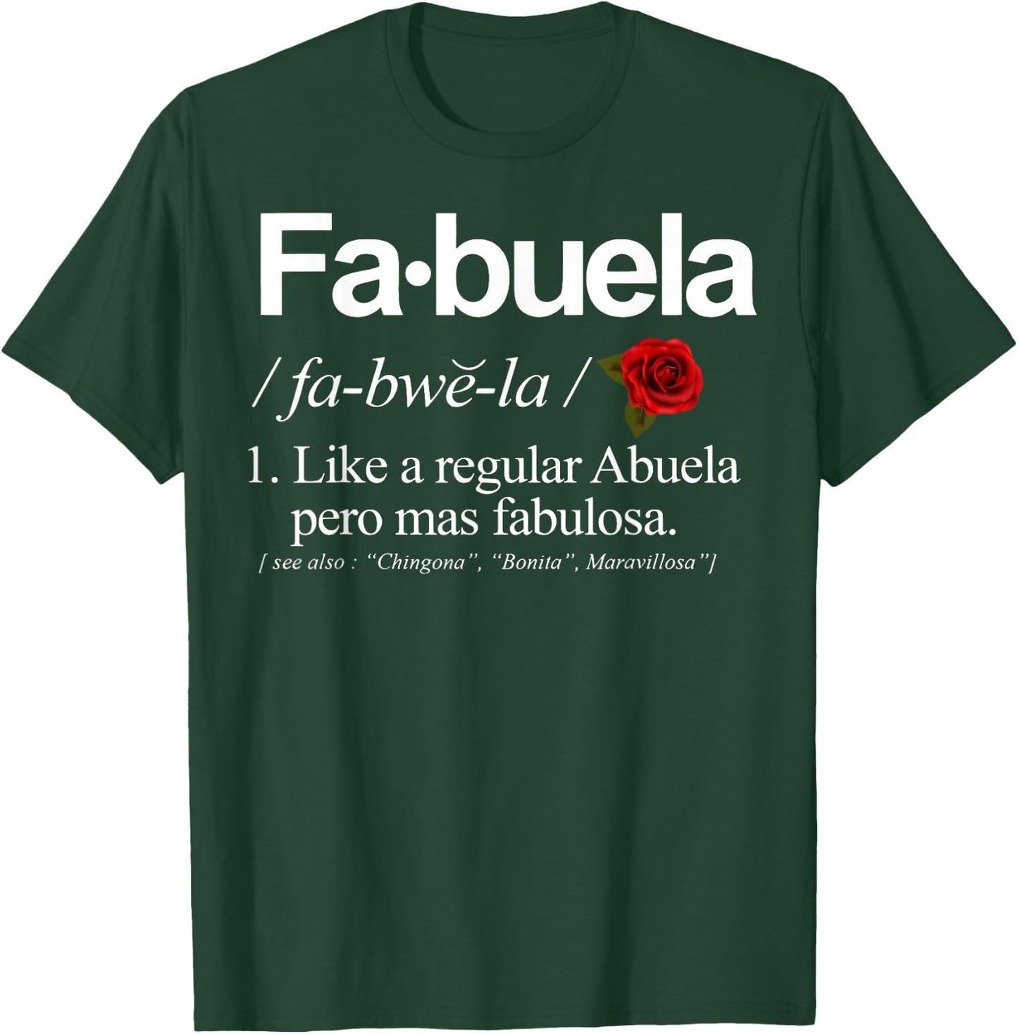 Fabuela Definiton T-Shirt - T-Shirt | Forest
