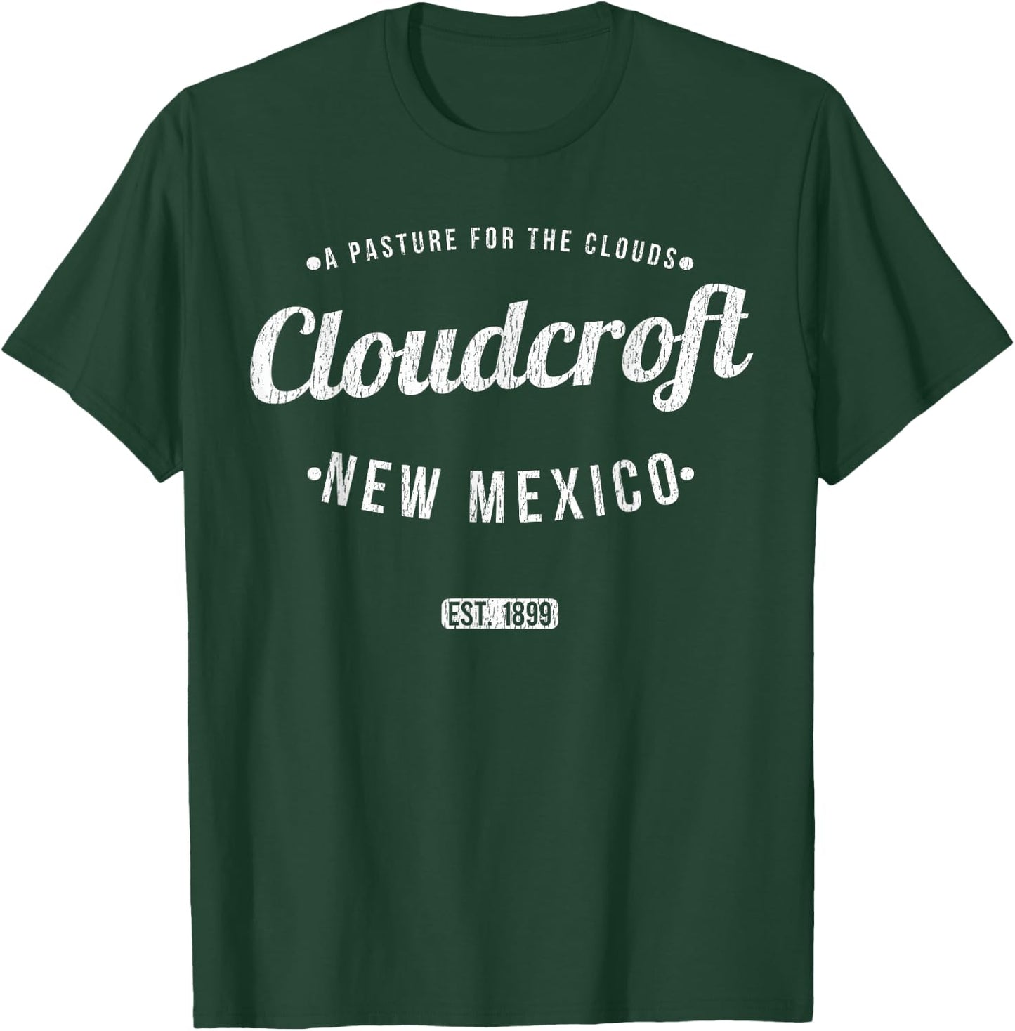 Cloudcroft New Mexico Vintage Travel Souvenir Cloudcroft T-Shirt - T-Shirt | Forest