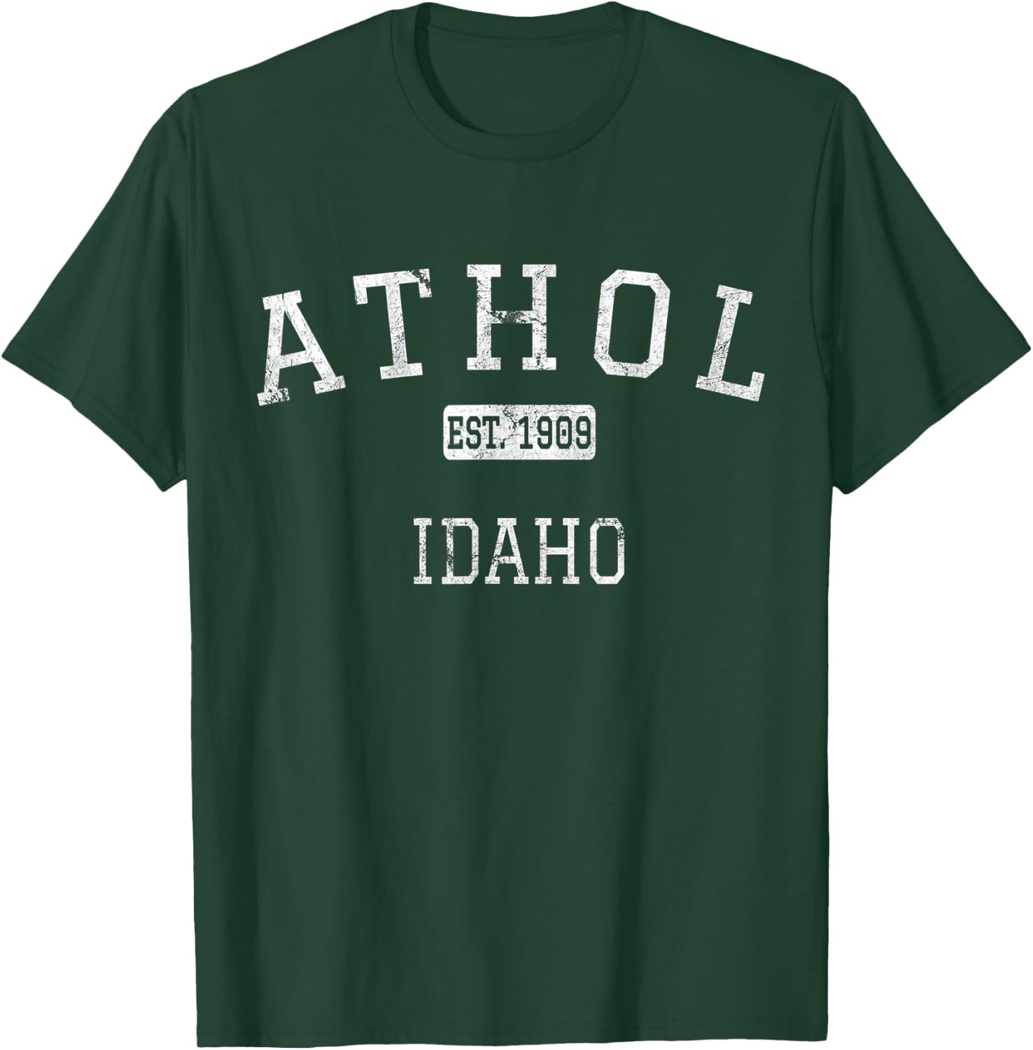 Athol Idaho ID Vintage T-Shirt - T-Shirt | Forest