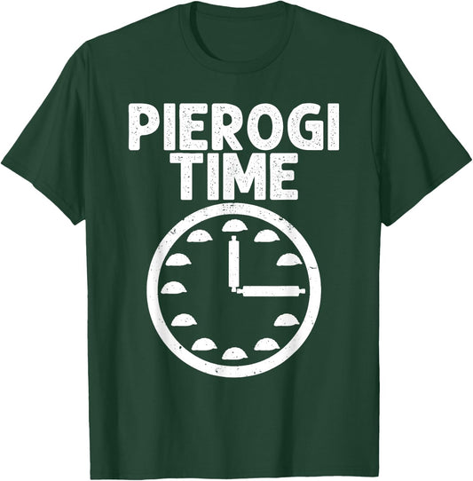 Funny Pierogi Art Men Women Polish Pride Poland Pierogi Food T-Shirt - T-Shirt | Forest