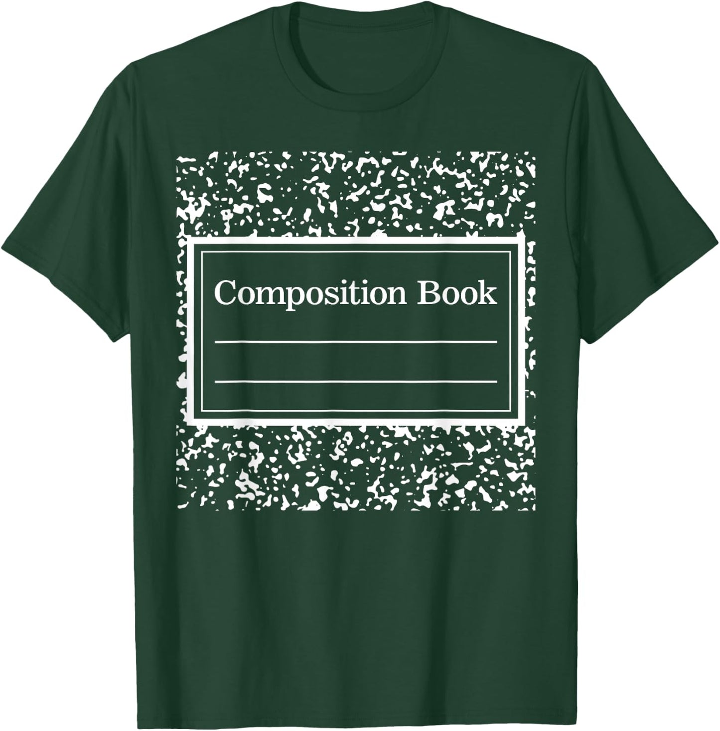 Writer Composition Book Author Novelist Playwriter Copywrite T-Shirt - T-Shirt | Forest
