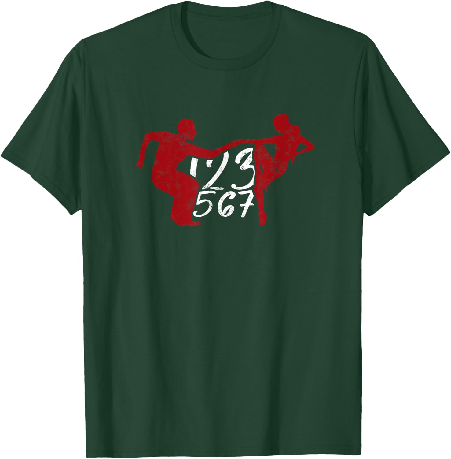 123 567 Salsa Lover Latin Salsa Dance - salsa dance T-Shirt - T-Shirt | Forest