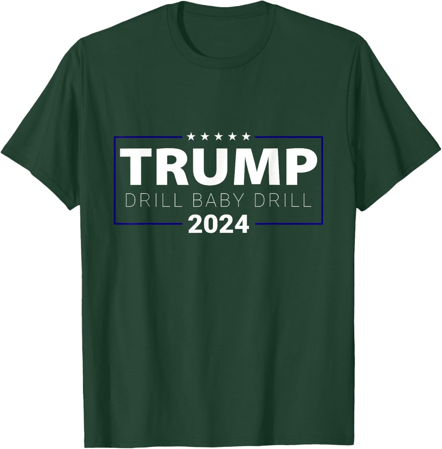 Trump 2024 Drill Baby Drill Funny Pro Trump Women T-Shirt - T-Shirt | Forest