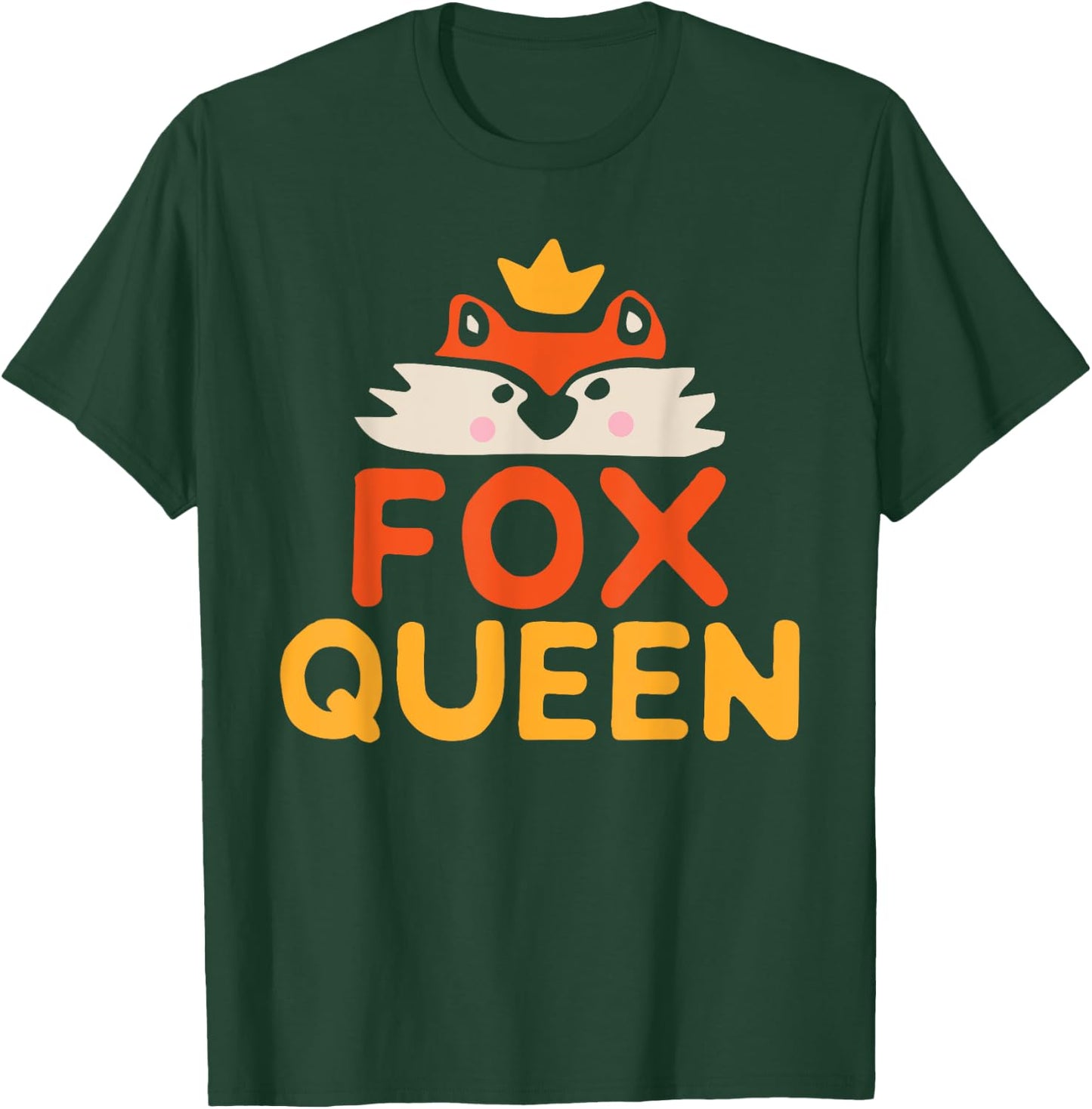 Fox Queen T-Shirt - T-Shirt | Forest