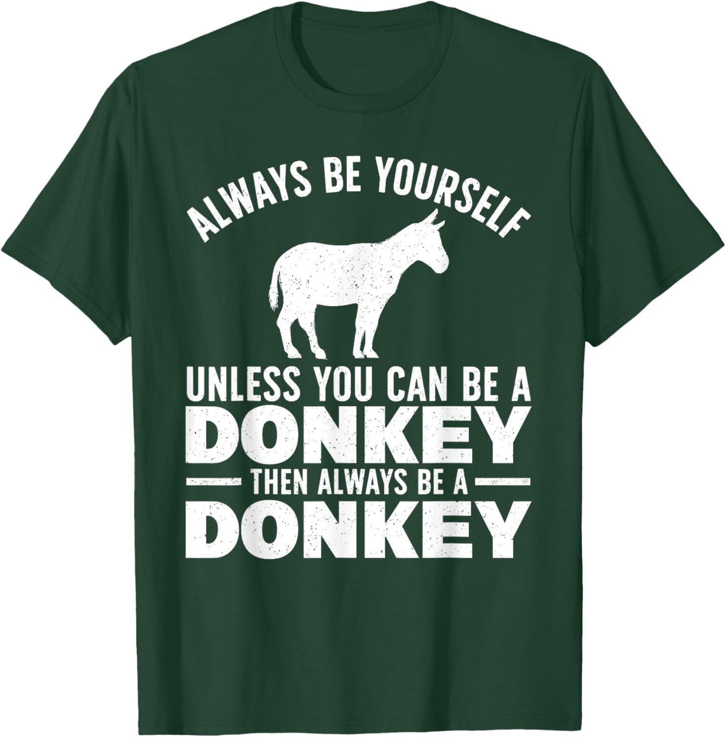 Cool Donkey Women Zoo Mule Horse Farm Animal Lover T-Shirt - T-Shirt | Forest