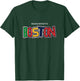 Boston Massachusetts Travel Souvenir Athletic Sport T-Shirt - T-Shirt | Forest