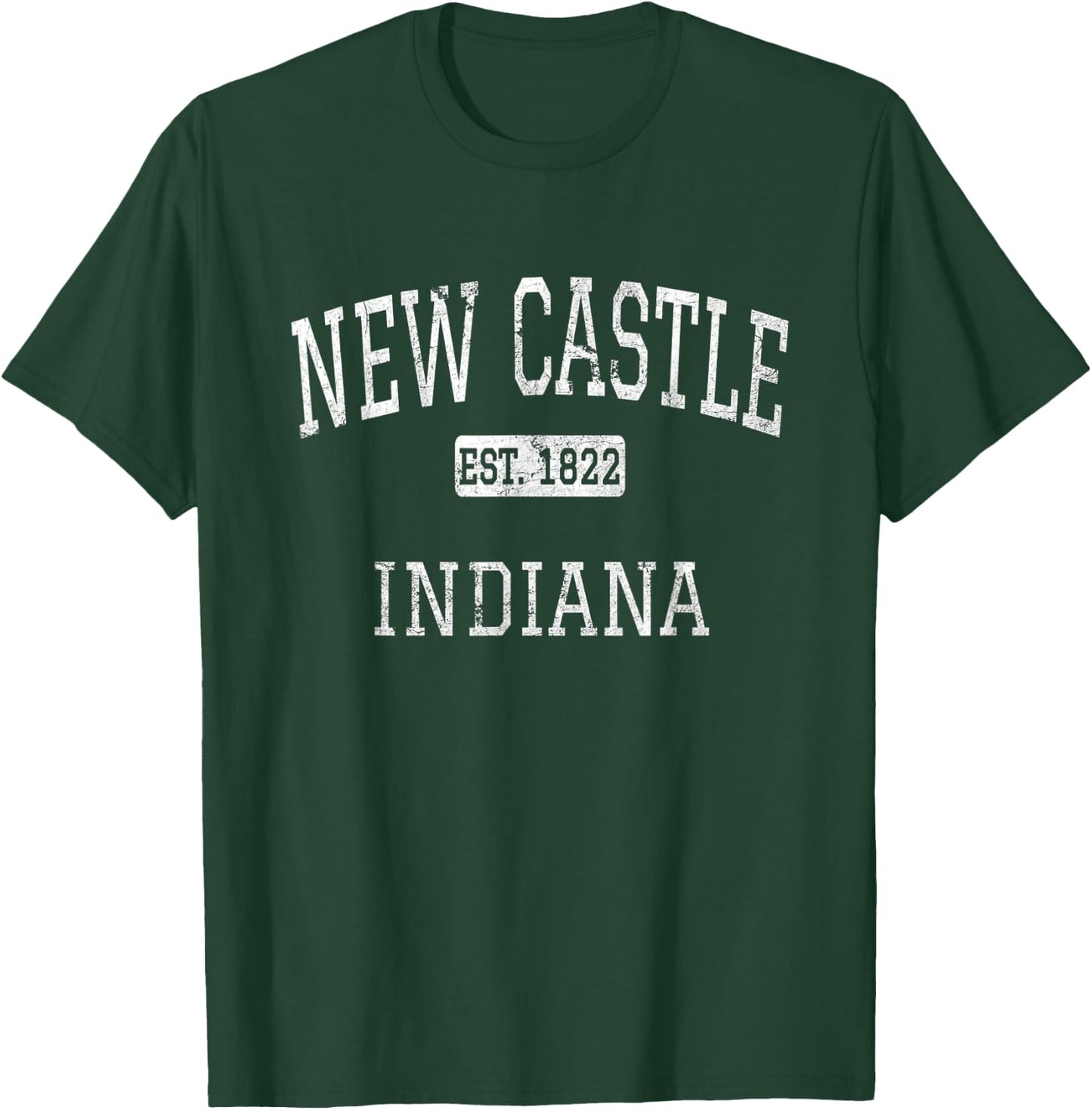 New Castle Indiana IN Vintage T-Shirt - T-Shirt | Forest