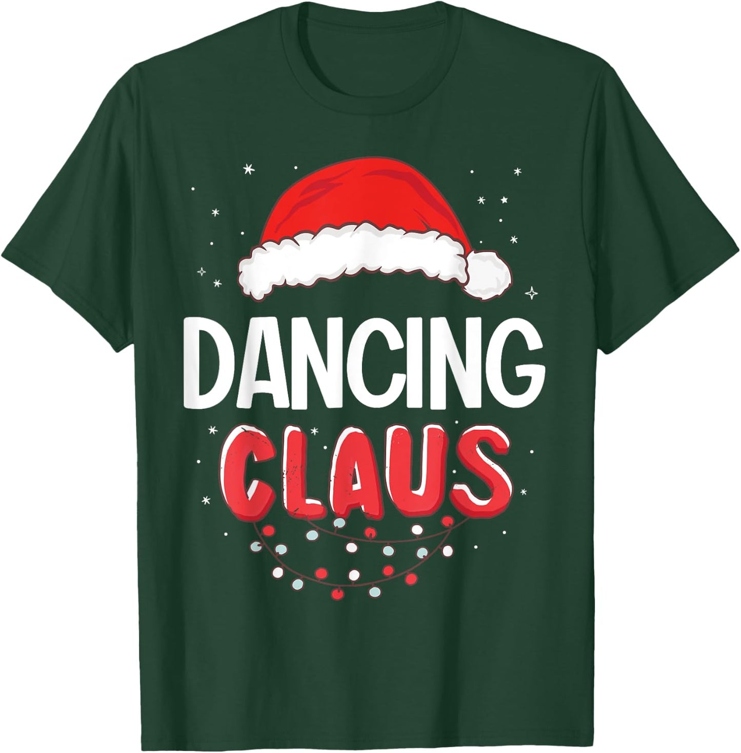 Dancing Santa Claus Christmas Matching Costume T-Shirt - T-Shirt | Forest