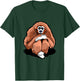 Funny big Gibbon Monkey T-Shirt - T-Shirt | Forest