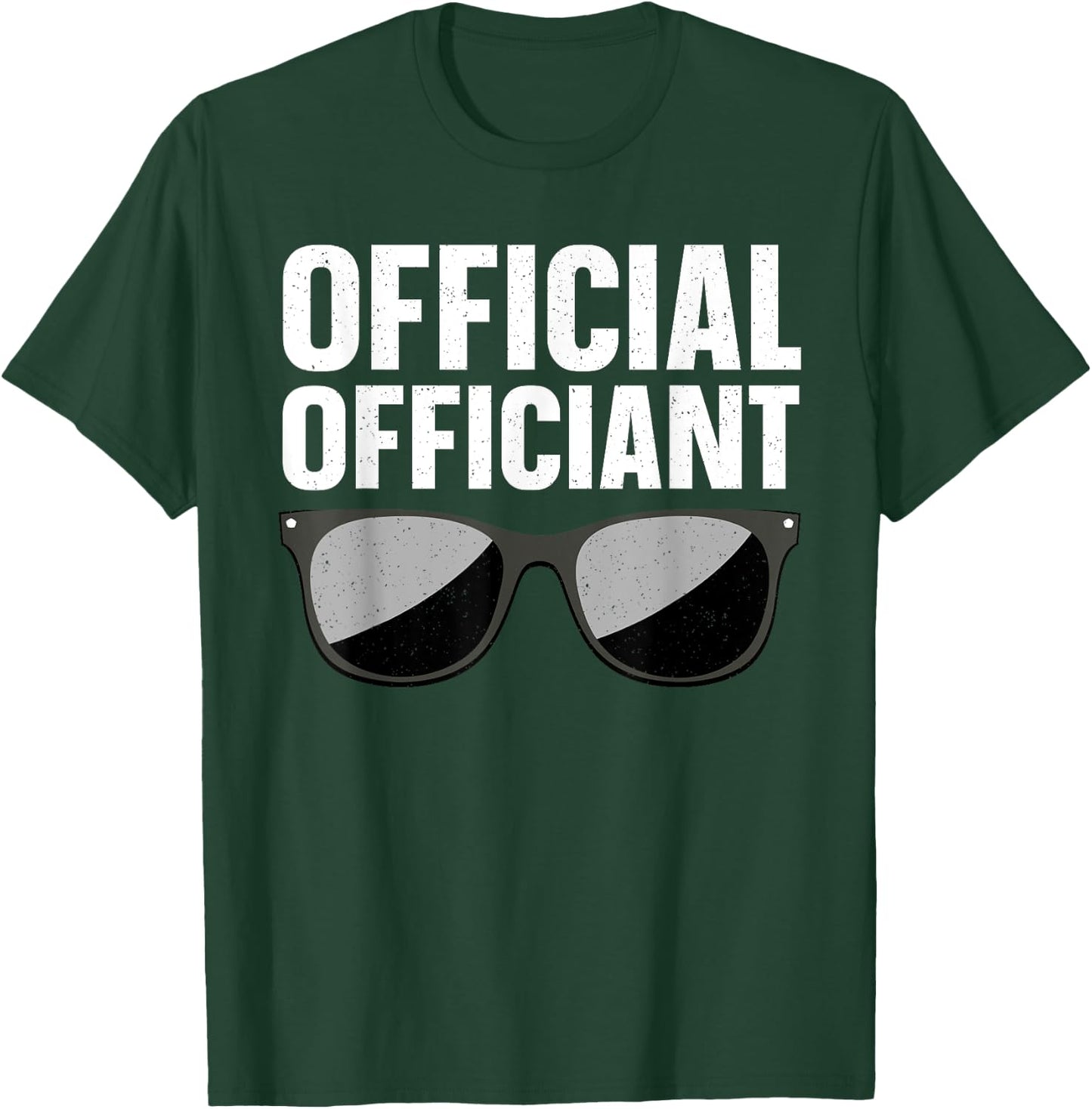 Funny Official Officiant Art Women Wedding Officiant T-Shirt - T-Shirt | Forest