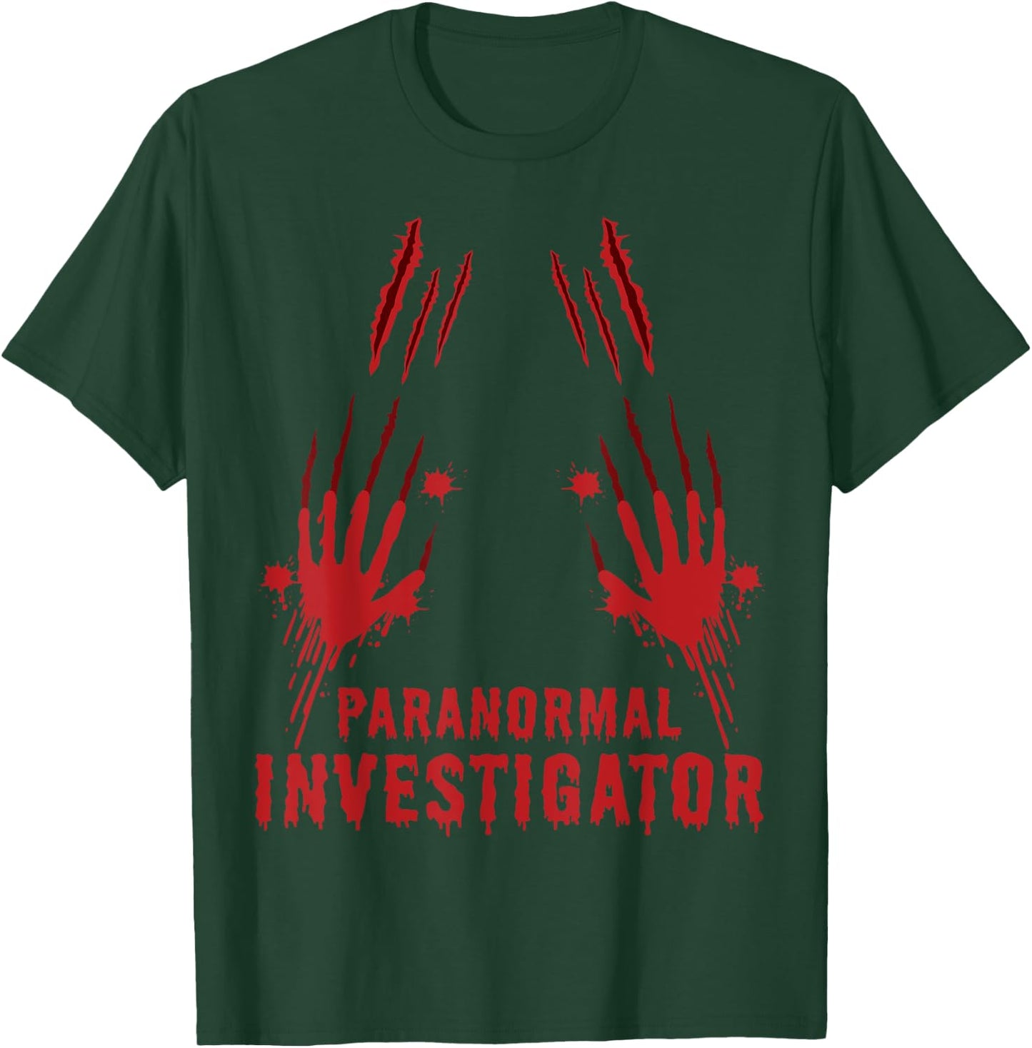 Ghost Hunting Paranormal Investigator T-Shirt - T-Shirt | Forest