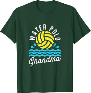 Water Polo Grandma Love Game Day Championship Team Lover T-Shirt - T-Shirt | Forest