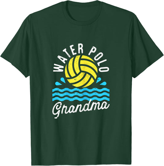 Water Polo Grandma Love Game Day Championship Team Lover T-Shirt - T-Shirt | Forest