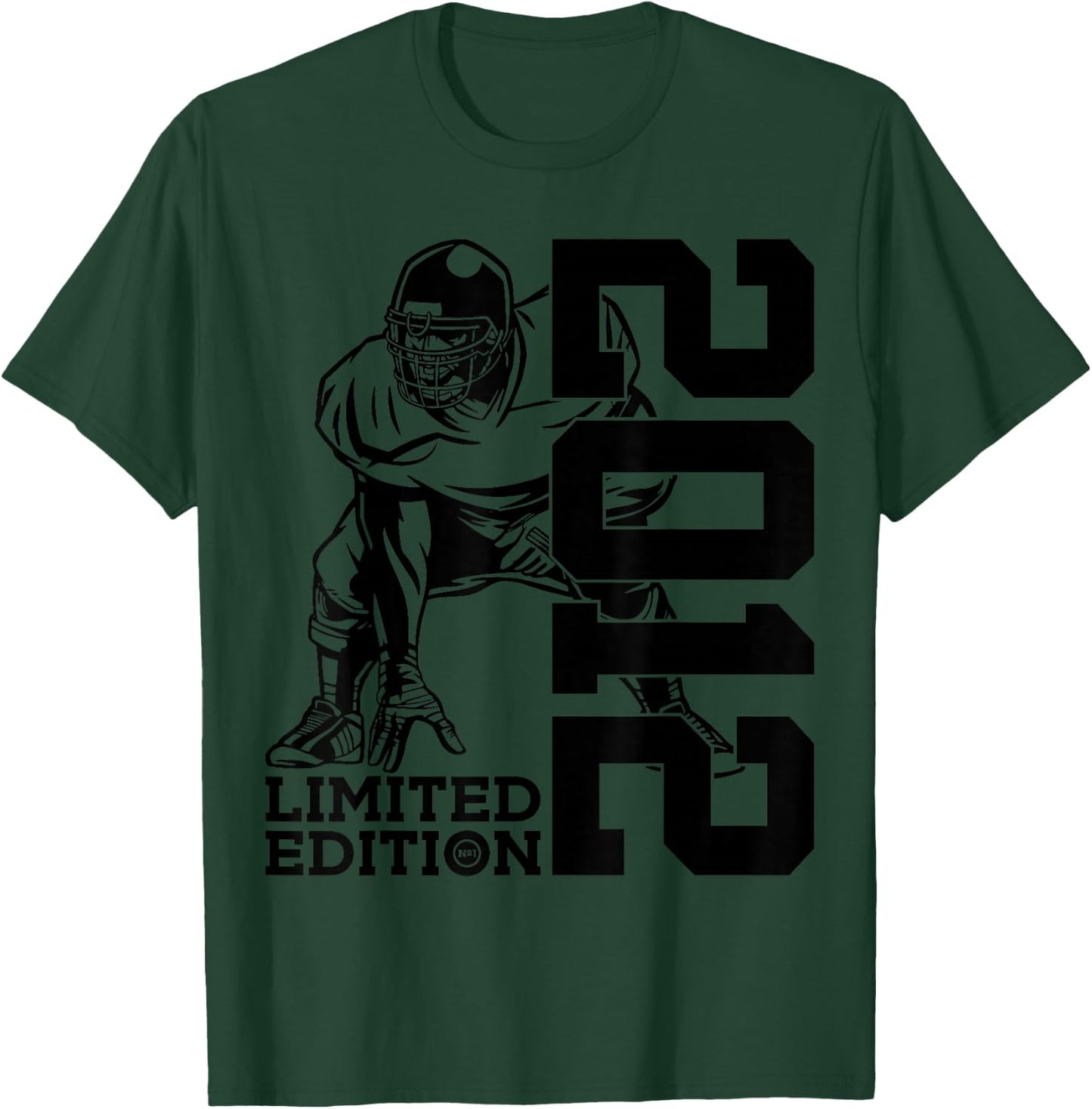 14th BIRTHDAY FOOTBALL LIMITED EDITION 2012 T-Shirt - T-Shirt | Forest