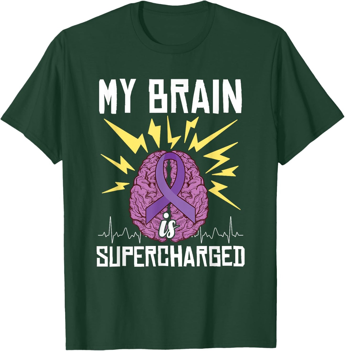 Epilepsy Awareness Men T-Shirt - T-Shirt | Forest