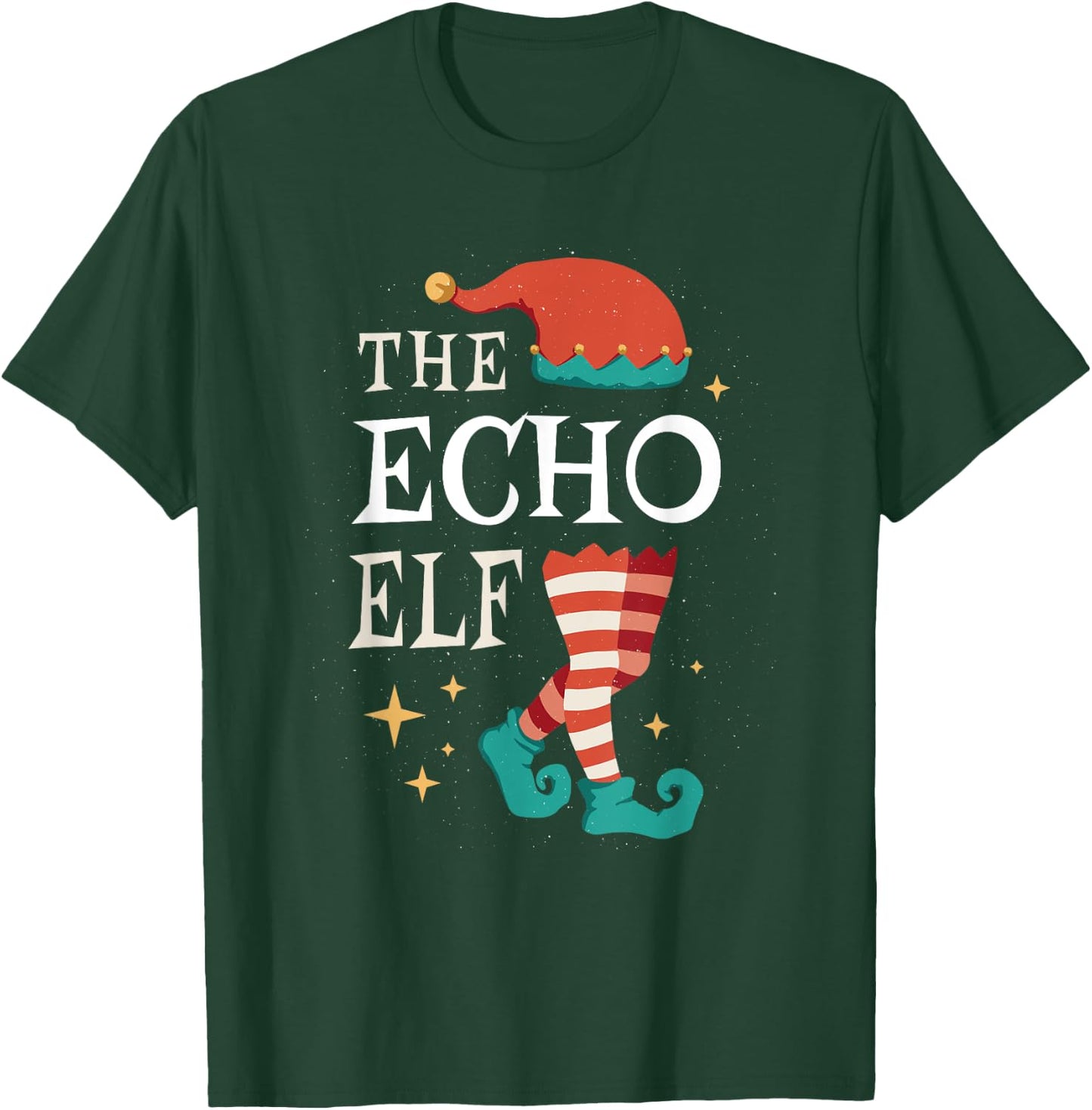 The Echo Elf Family Matching Group Christmas Funny Gifts T-Shirt - T-Shirt | Forest