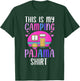 This Is My Camping Pajama Shirt Rv Camper Camping Lover Girl T-Shirt - T-Shirt | Forest