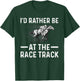 Cool Horse Racing Women Race Jockey Derby Equestrian T-Shirt - T-Shirt | Forest