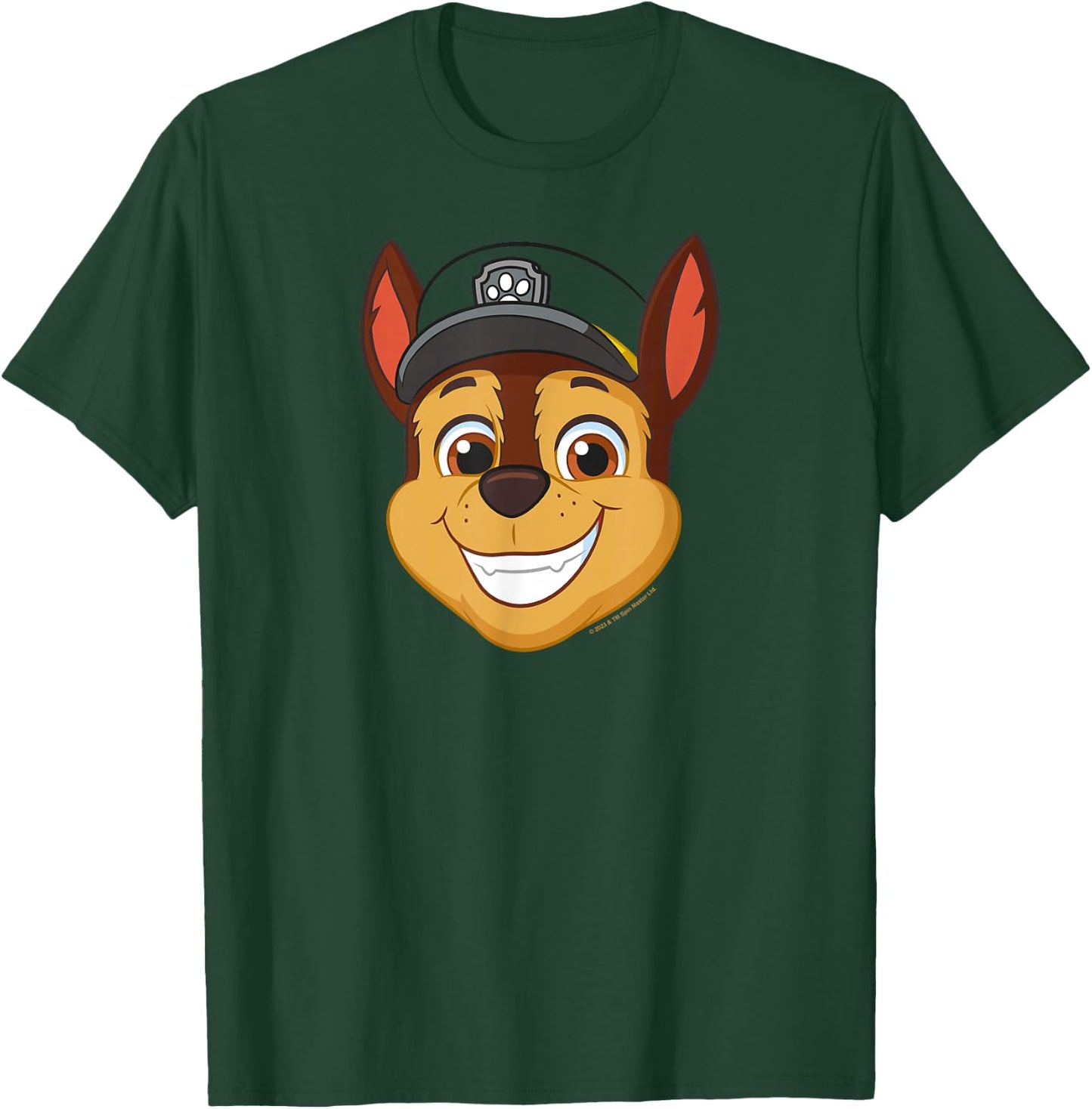 PAW Patrol Chase Grin T-Shirt - T-Shirt | Forest