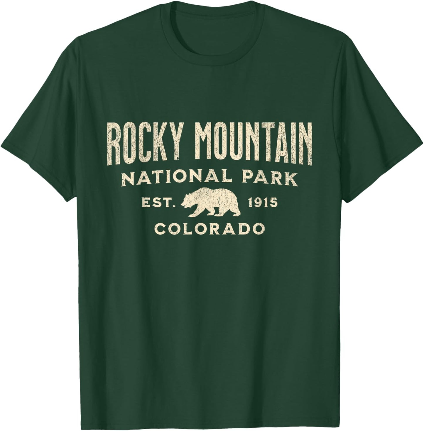 Rocky Mountain National Park T-Shirt - T-Shirt | Forest