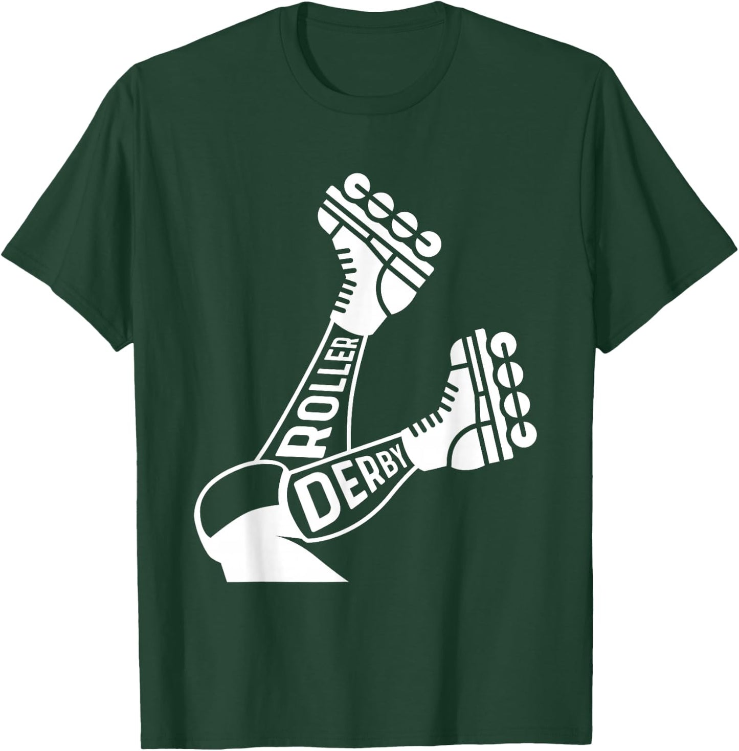 Roller Derby Skater T-Shirt - T-Shirt | Forest