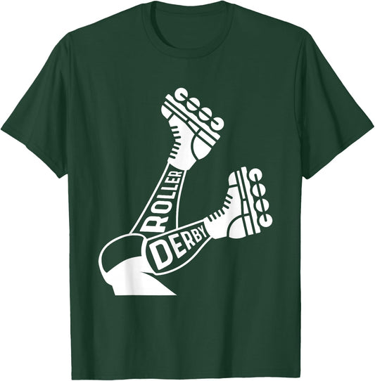 Roller Derby Skater T-Shirt - T-Shirt | Forest