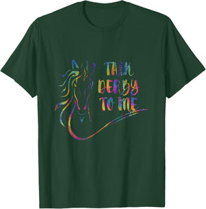 Talk Derby To Me Derby Horse Racing Cute Horse T-Shirt - T-Shirt | Forest