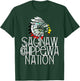 Saginaw Chippewa Tribal Flag | Native American | Headdress T-Shirt - T-Shirt | Forest