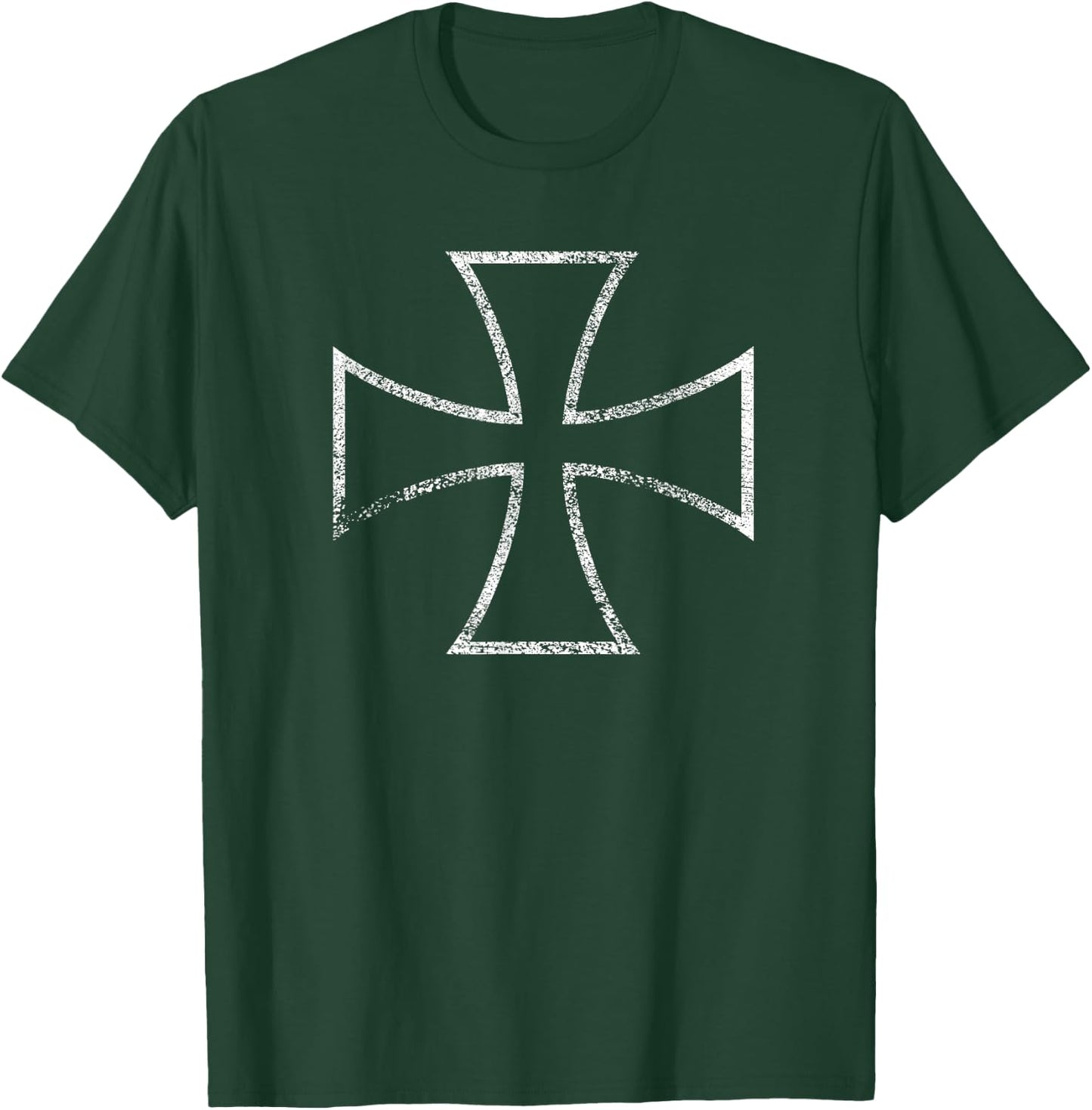 Iron Cross Biker T-Shirt - T-Shirt | Forest