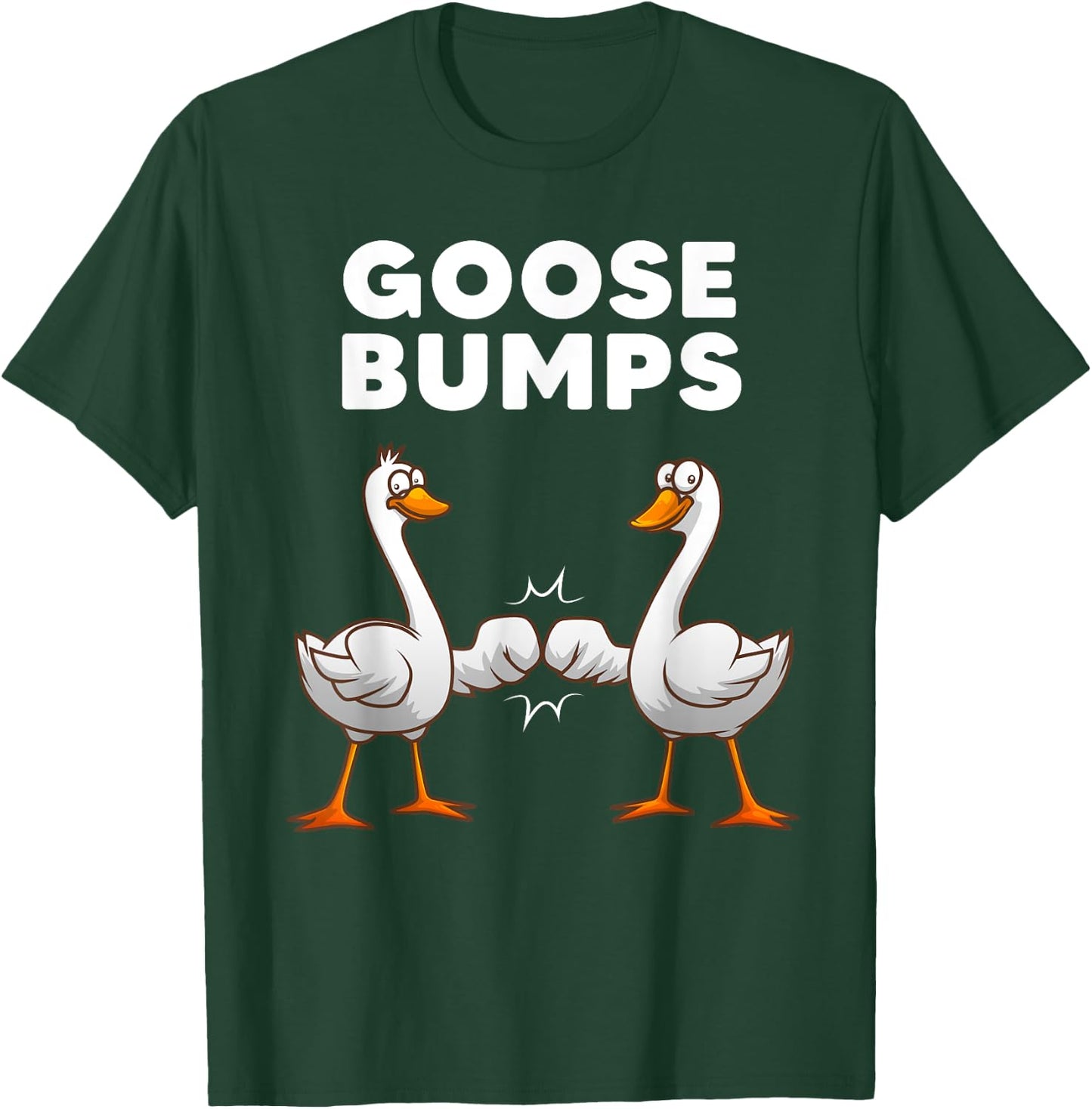 Best Goose Women Goose Bumps Waterfowl Animal Pun T-Shirt - T-Shirt | Forest