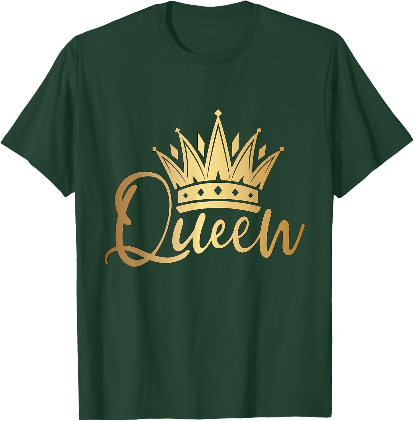 Queen Crown T-Shirt - T-Shirt | Forest