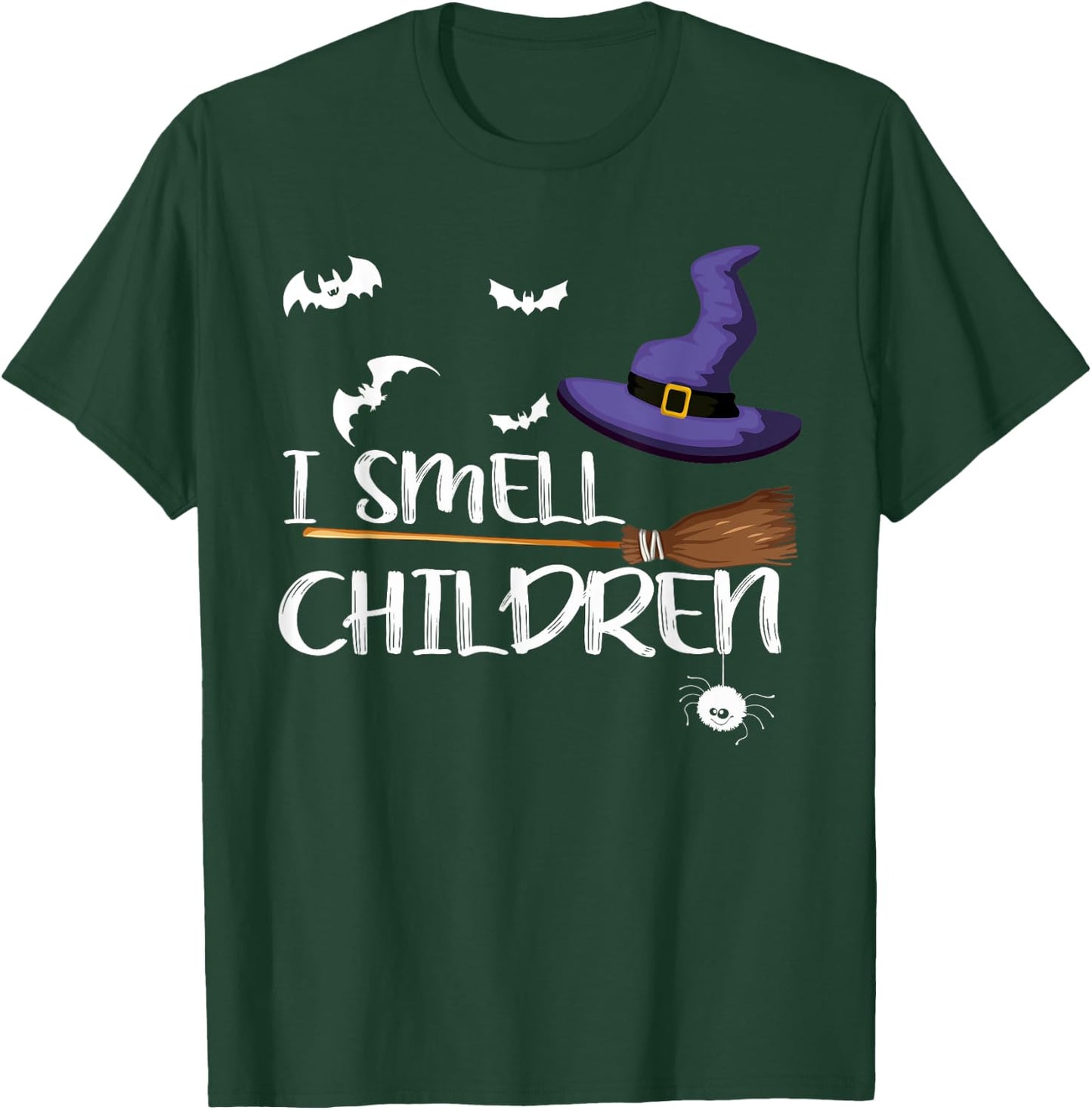 Cool I Smell Children Cute Halloween Witches Costume T-Shirt - T-Shirt | Forest