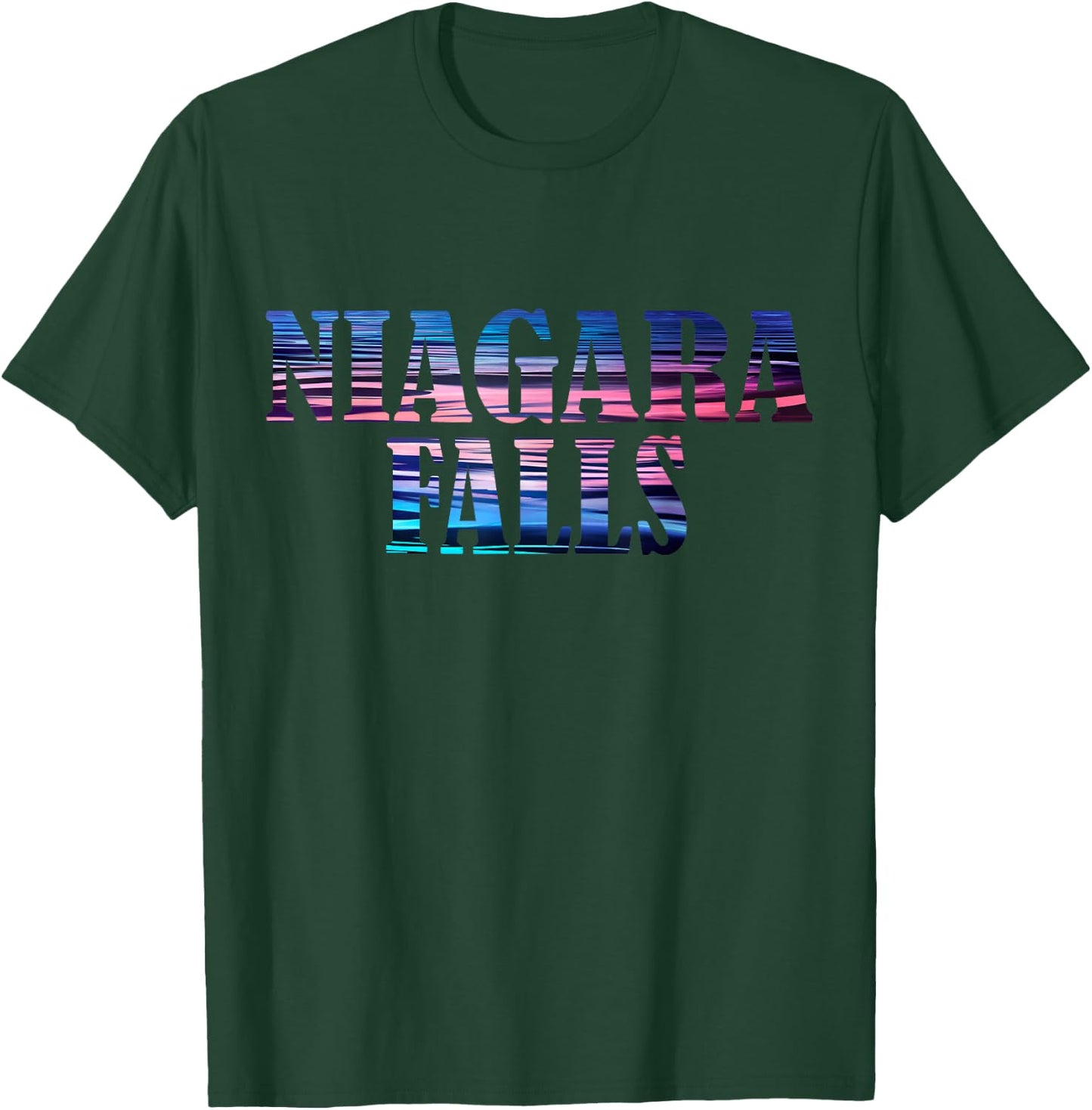 Niagara Falls Maple Leaf Canada Flag Canadian Pride Canada T-Shirt - T-Shirt | Forest