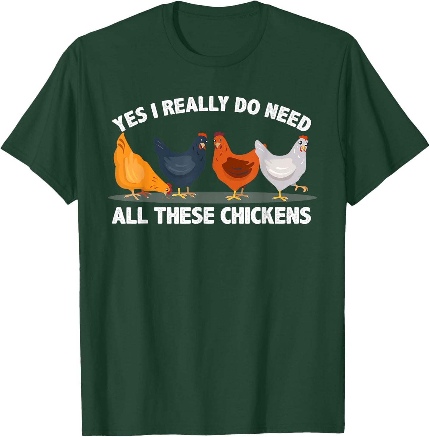 Best Chicken Art Women Poultry Farm Chicken Farmer T-Shirt - T-Shirt | Forest