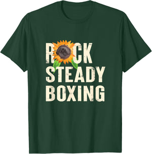 Rock Steady Boxing Sunflower Summer Edition Men Women T-Shirt - T-Shirt | Forest
