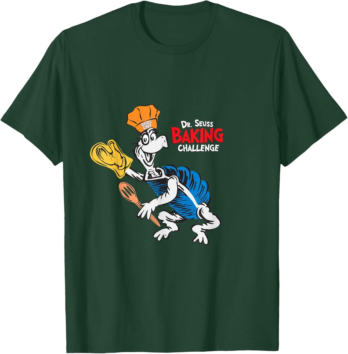 Dr. Seuss Baking Challenge Yertle The Turtle T-Shirt - T-Shirt | Forest