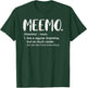 Meemo Shirts Mothers Day idea Cute Grandma Meemo T-Shirt - T-Shirt | Forest